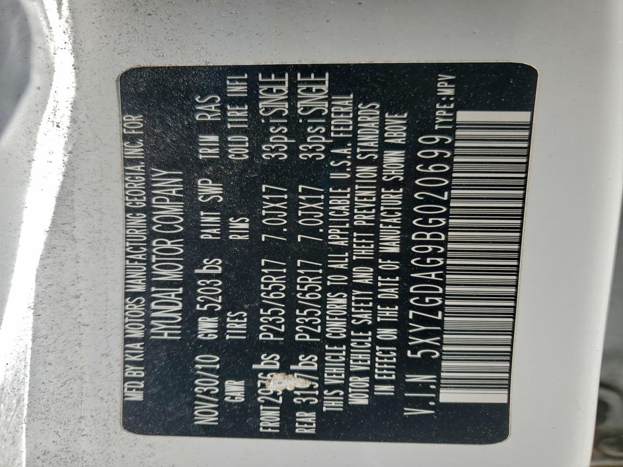 Hyundai SANTA FE Gls Image 6