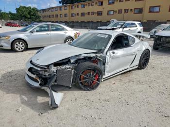  Salvage Porsche Cayman