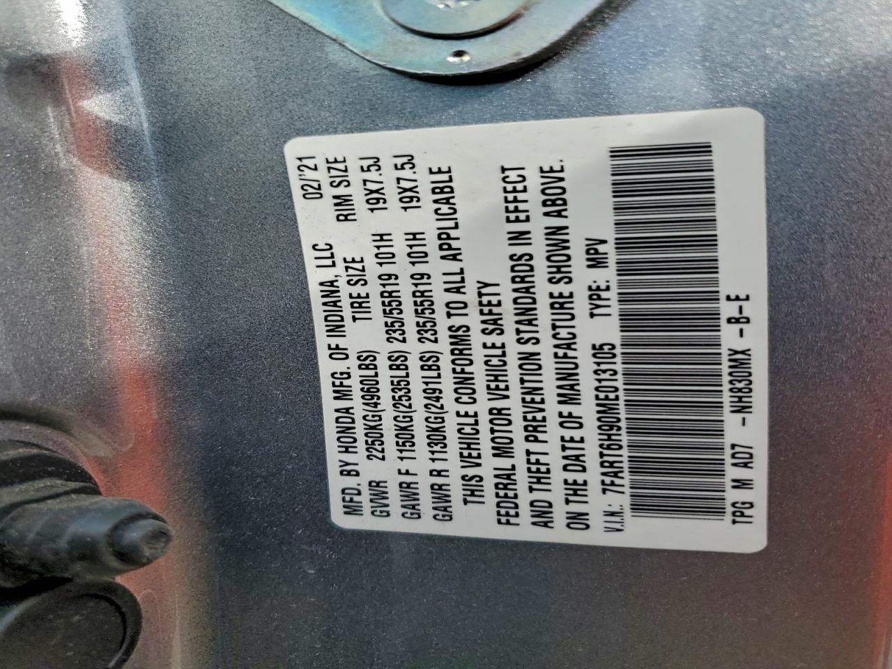 Honda Crv Touring Image 4