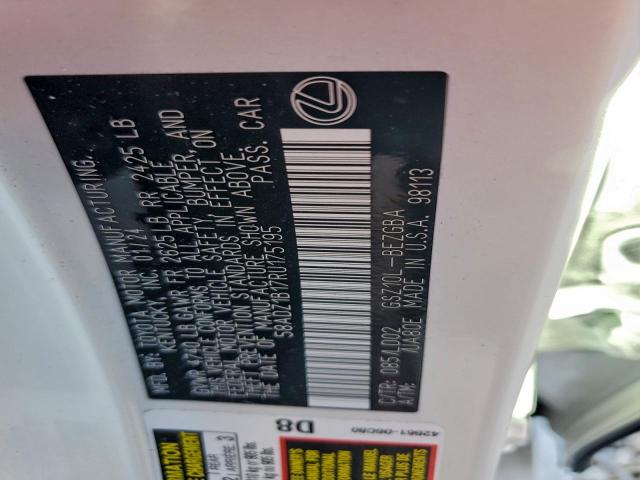 Lexus Es 350 Base Image 9