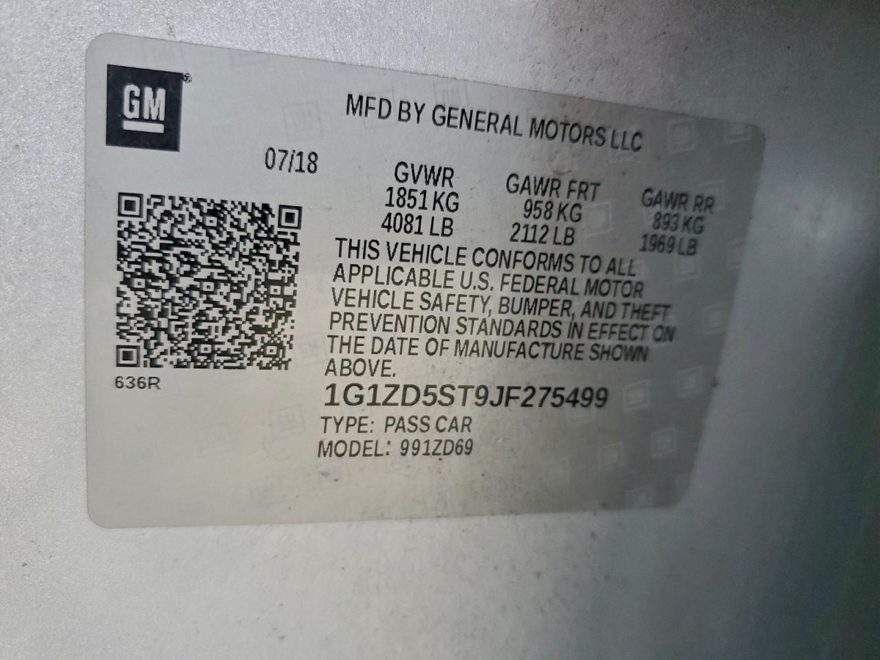 Chevrolet Malibu Lt Image 12