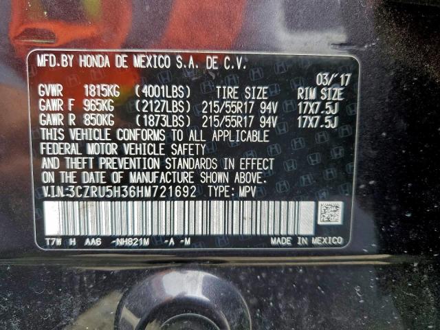 Honda HR-V Lx Image 8