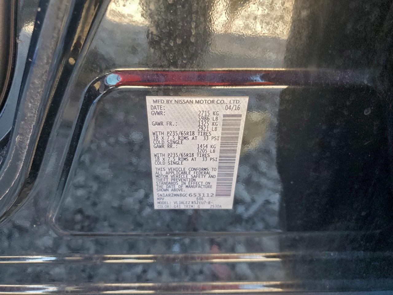 Nissan Pathfinder S Image 11