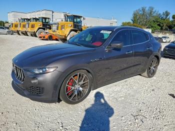  Salvage Maserati Levante S