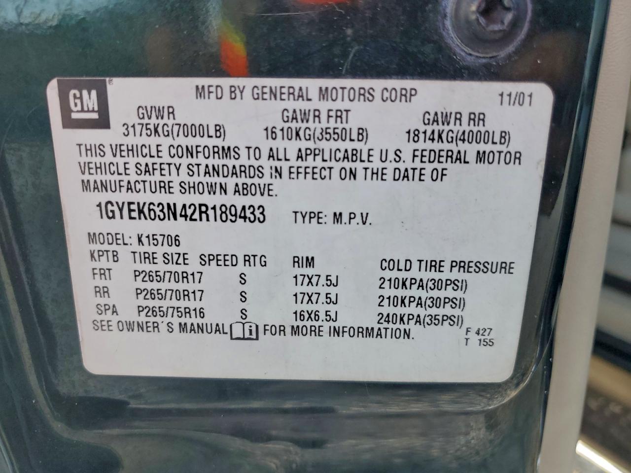 Cadillac Escalade Luxury Image 3