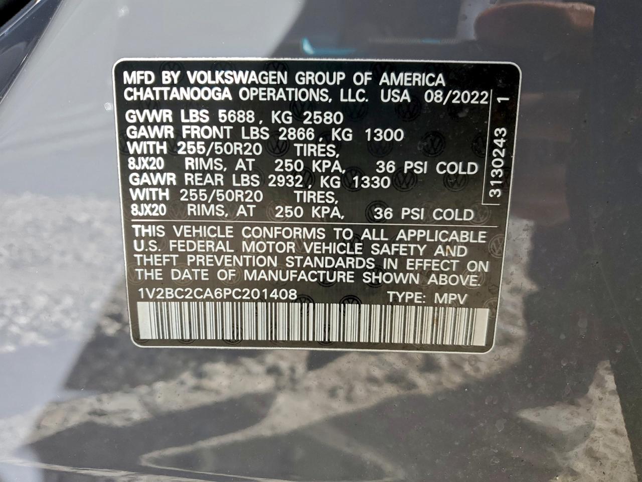 Volkswagen Atlas Sel Image 3