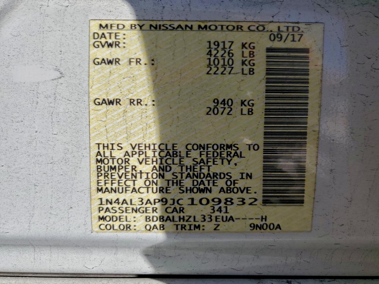 Nissan Altima 2.5 Image 10