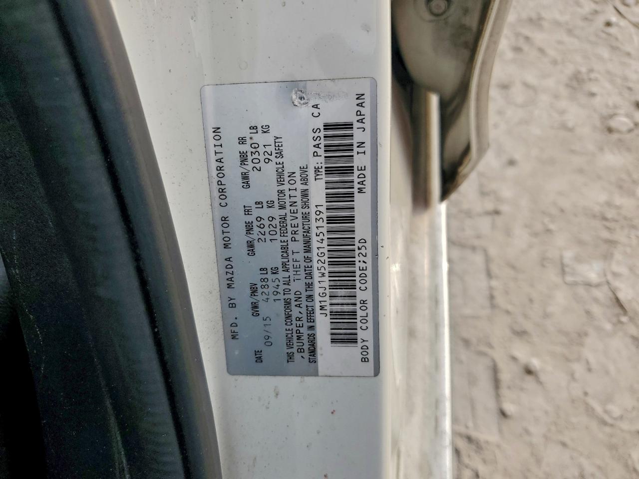 Mazda 6 Grand Touring Image 5