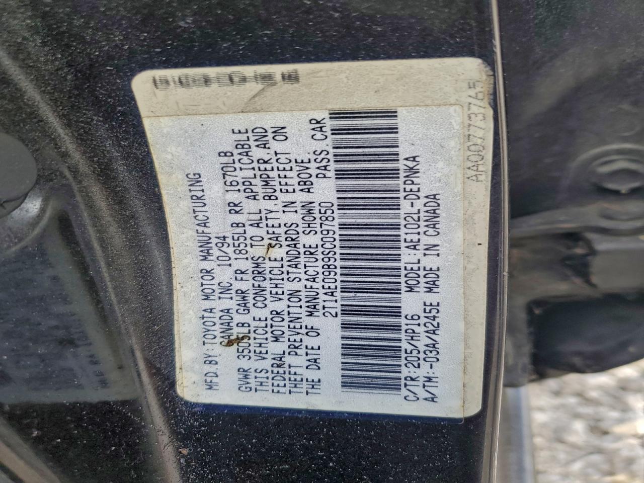 Toyota Corolla Le Image 10