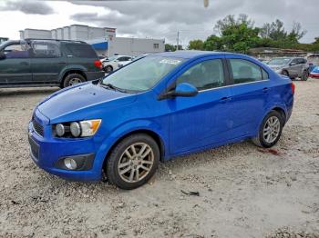  Salvage Chevrolet Sonic