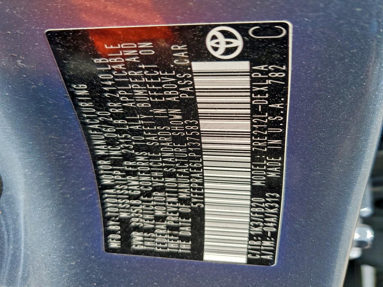 Toyota Corolla Le Image 10